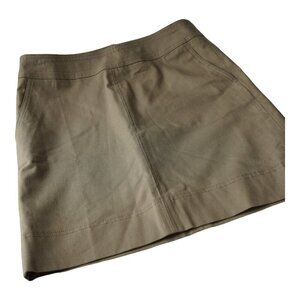 Talbots Above Knee Beige Skirt WORKWEAR GORPCORE Size 2P
